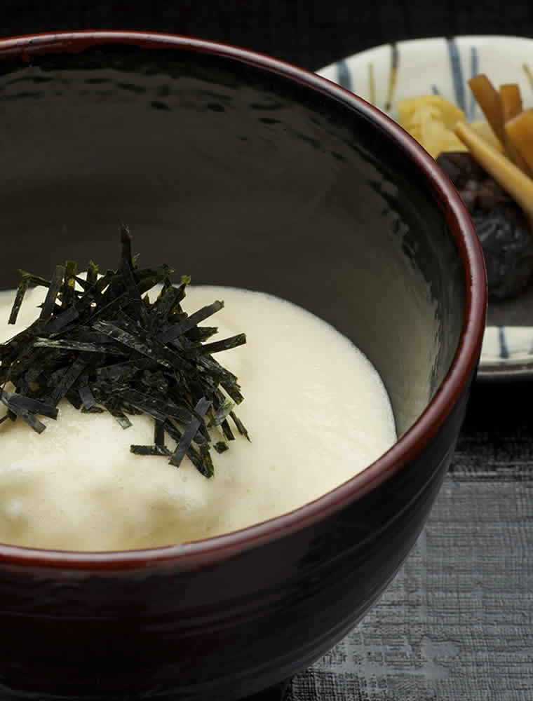 飯(名物麦めしとろろかけ、香の物)